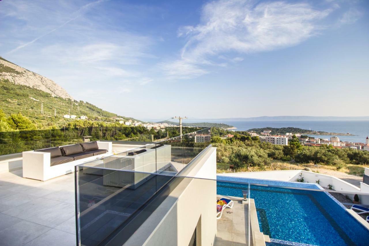 Luxury Villa High Hopes With Pool Makarska Exterior foto