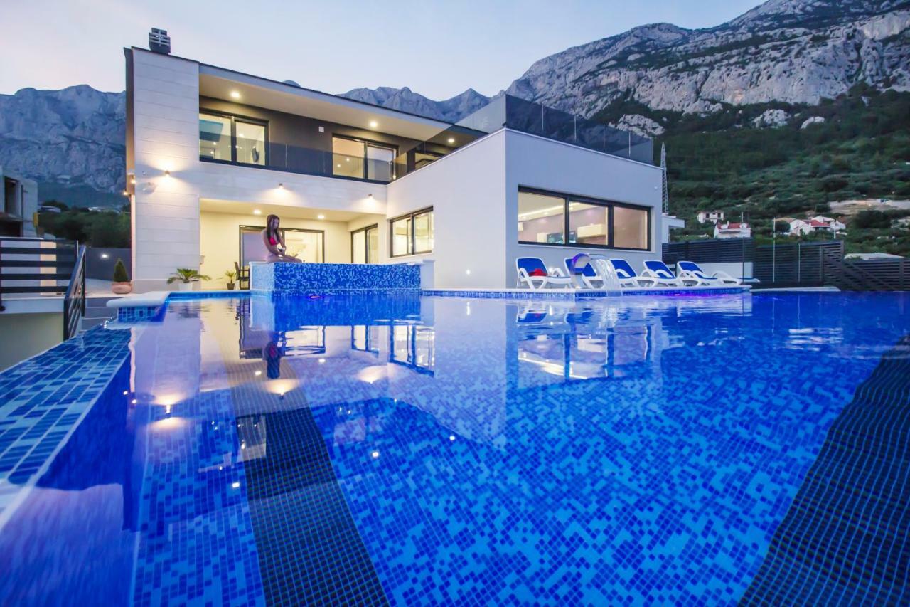 Luxury Villa High Hopes With Pool Makarska Exterior foto